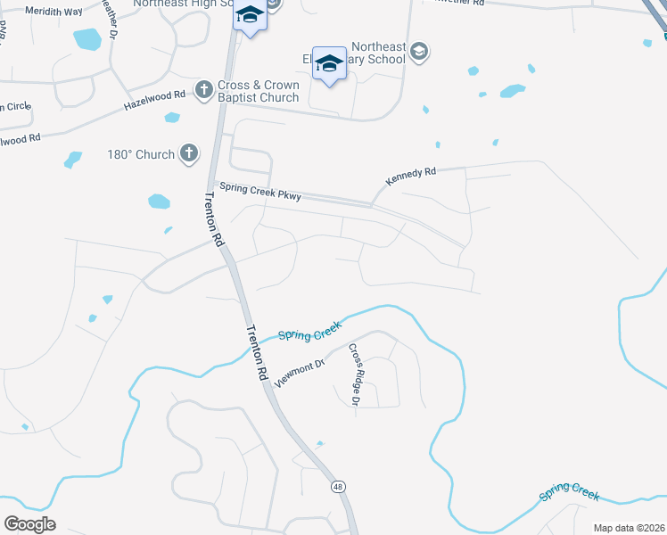 map of restaurants, bars, coffee shops, grocery stores, and more near 209 Eagles Talon Court in Clarksville