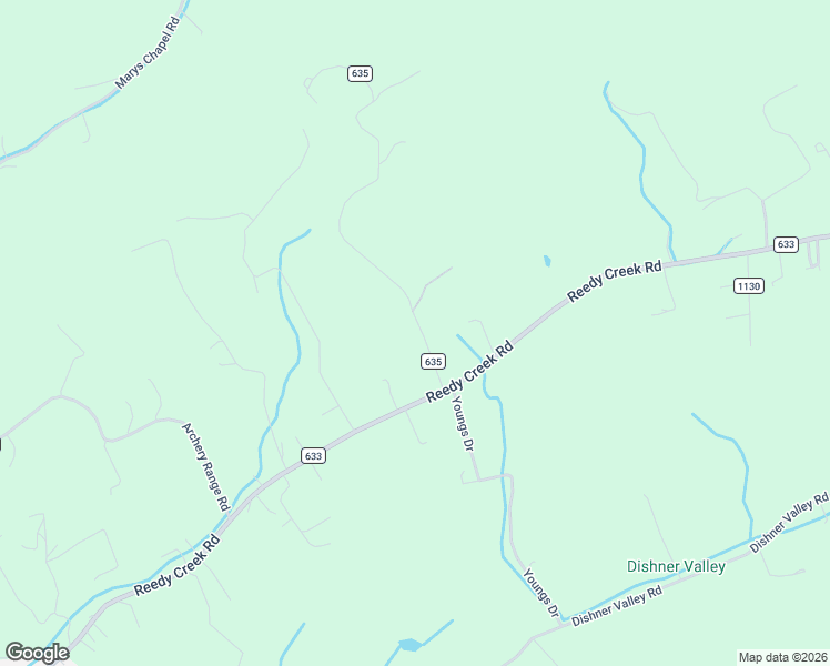 map of restaurants, bars, coffee shops, grocery stores, and more near 23312 Youngs Drive in Bristol