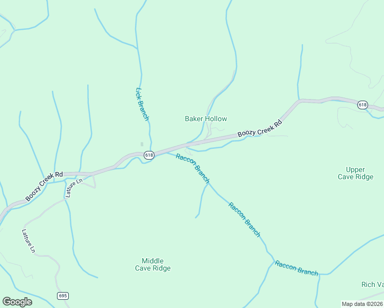 map of restaurants, bars, coffee shops, grocery stores, and more near 3872 Boozy Creek Road in Bristol