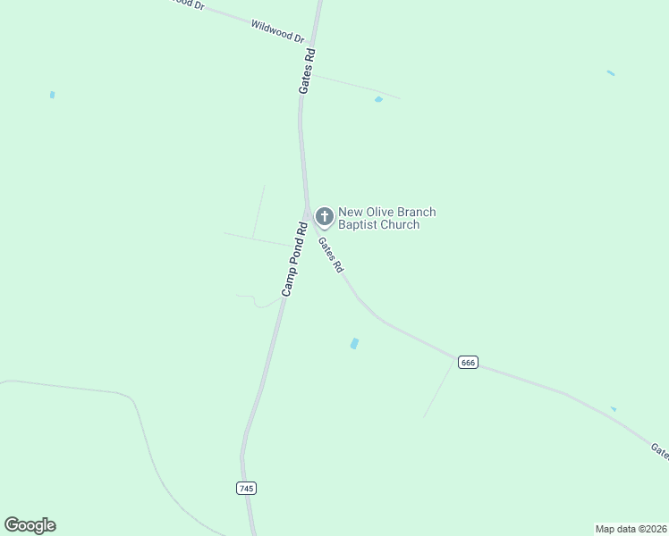 map of restaurants, bars, coffee shops, grocery stores, and more near 9357 Gates Road in Suffolk