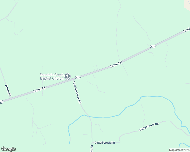 map of restaurants, bars, coffee shops, grocery stores, and more near 7810 Brink Road in Emporia