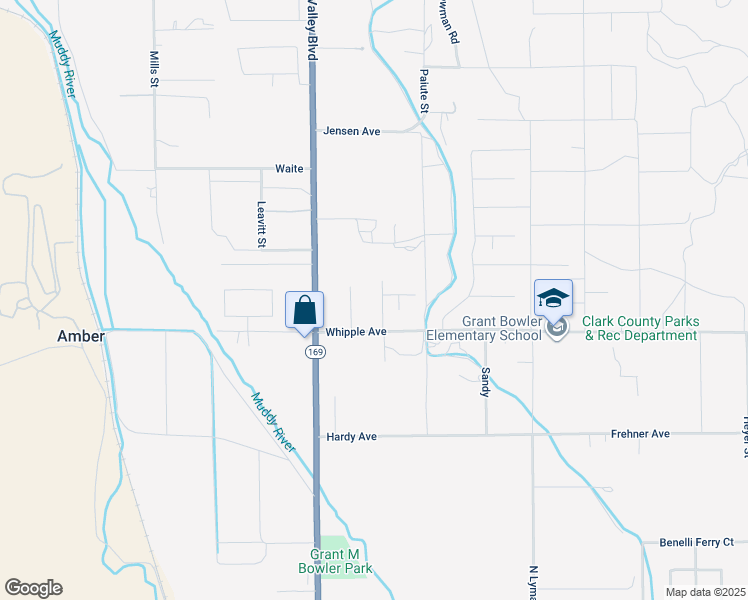 map of restaurants, bars, coffee shops, grocery stores, and more near 3765 Berkeley Street in Moapa Valley