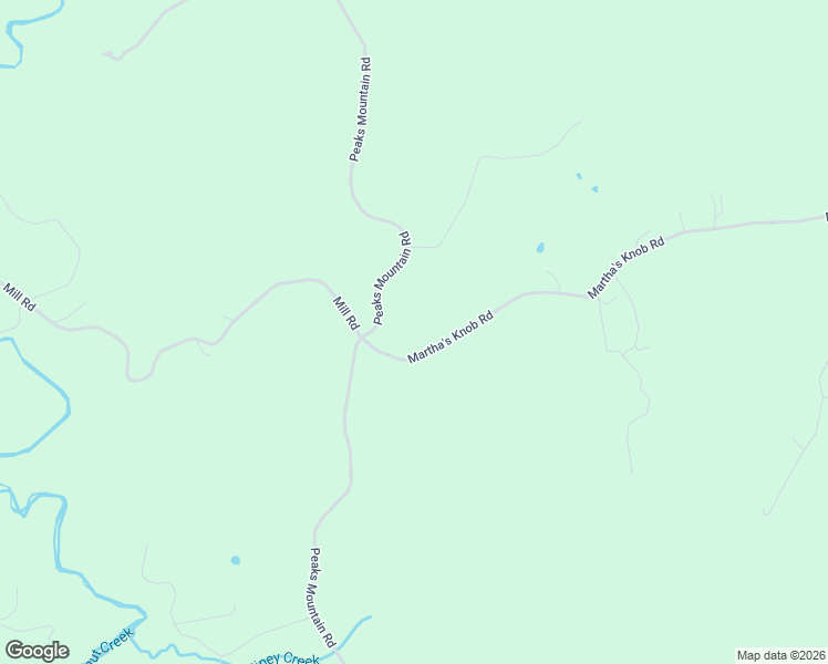 map of restaurants, bars, coffee shops, grocery stores, and more near 224 Martha's Knob Road in Galax