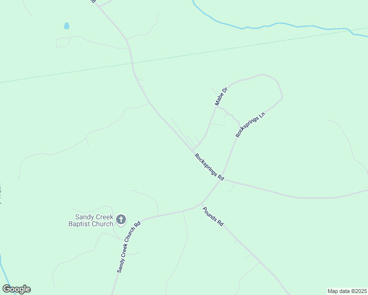 map of restaurants, bars, coffee shops, grocery stores, and more near 5200 Rocksprings Road in Ringgold