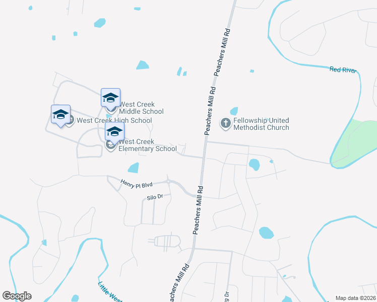 map of restaurants, bars, coffee shops, grocery stores, and more near 2201 Eldos Trace Circle in Clarksville