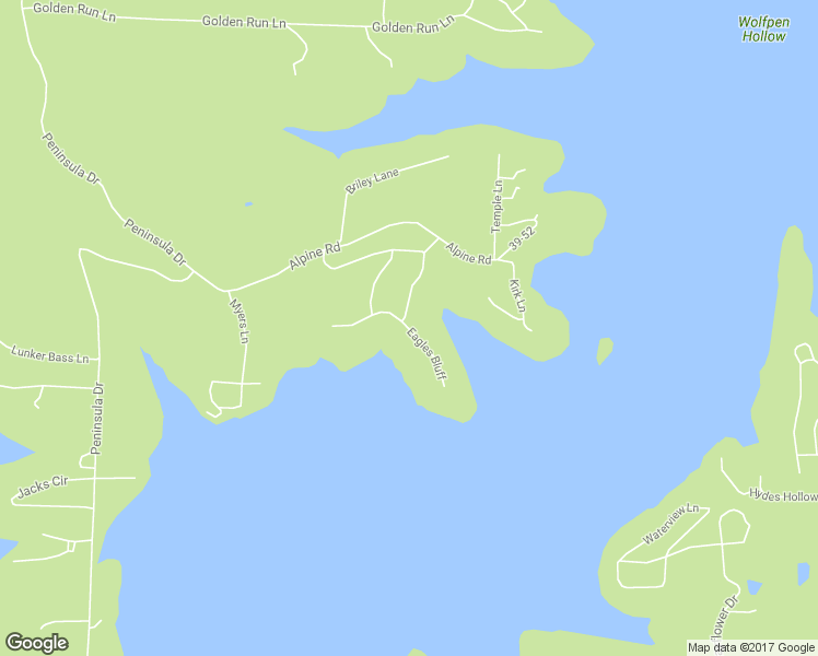 map of restaurants, bars, coffee shops, grocery stores, and more near Eagles Bluff in Shell Knob