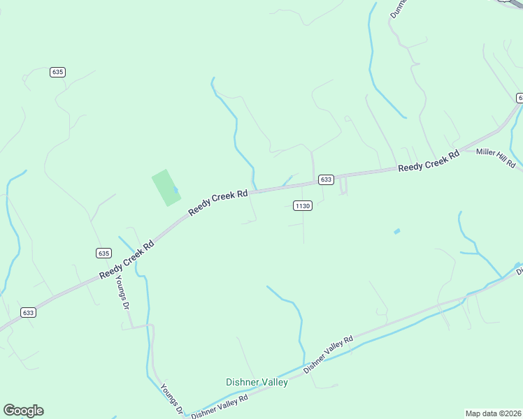 map of restaurants, bars, coffee shops, grocery stores, and more near 5062 Reedy Creek Road in Bristol