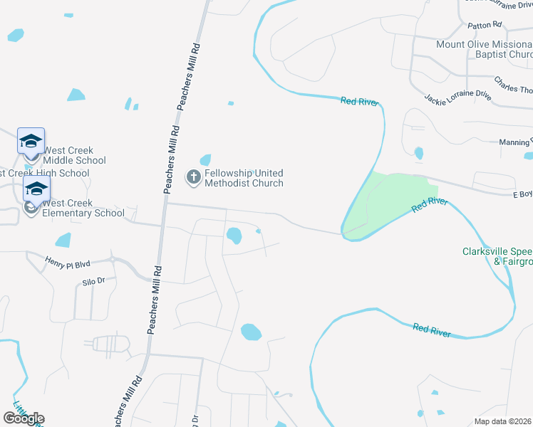 map of restaurants, bars, coffee shops, grocery stores, and more near 2000 West Boy Scout Road in Clarksville