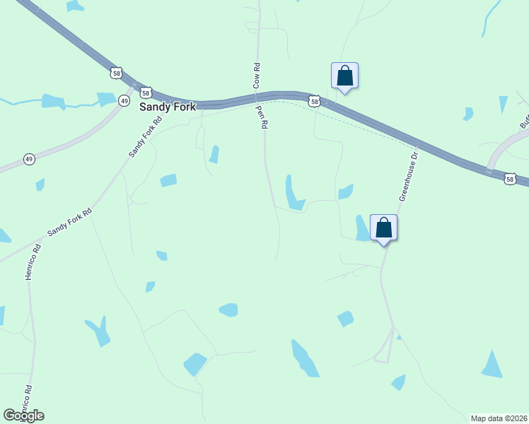 map of restaurants, bars, coffee shops, grocery stores, and more near 394 Pen Road in Buffalo Junction