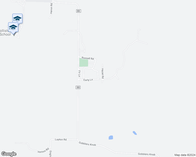 map of restaurants, bars, coffee shops, grocery stores, and more near 407 Sassafras Court in Hollister
