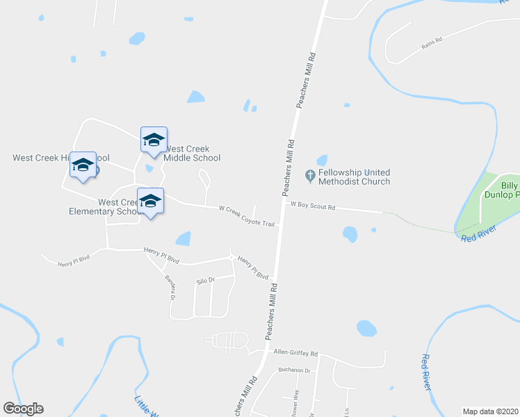 map of restaurants, bars, coffee shops, grocery stores, and more near 2209 Eldos Trace Circle in Clarksville