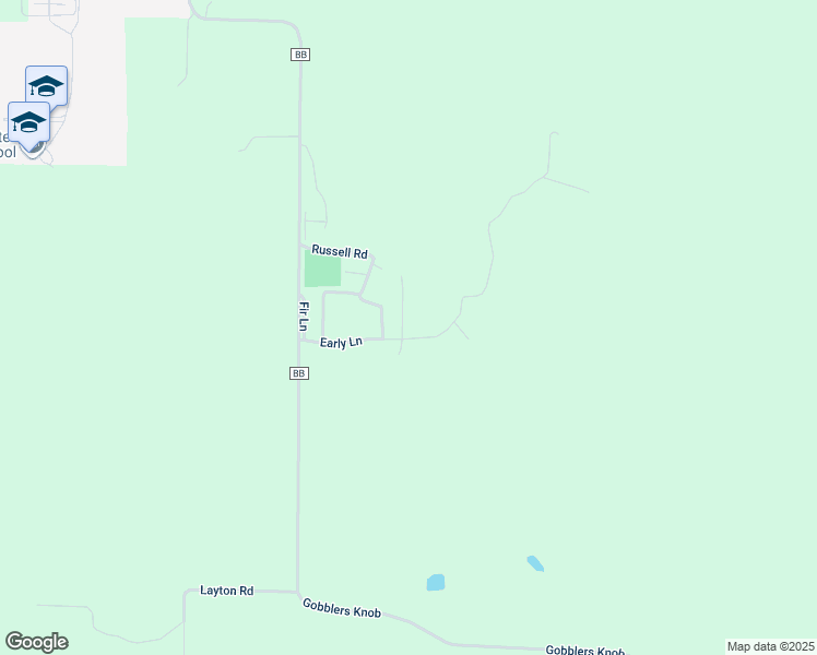 map of restaurants, bars, coffee shops, grocery stores, and more near 135 Hazel Road in Hollister