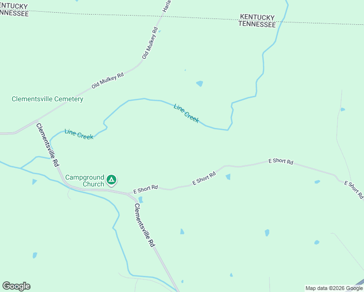 map of restaurants, bars, coffee shops, grocery stores, and more near 1350 E Short Rd in Red Boiling Springs