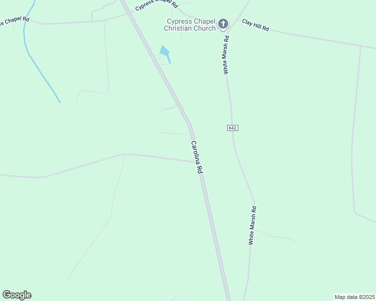 map of restaurants, bars, coffee shops, grocery stores, and more near 3853 Carolina Road in Suffolk