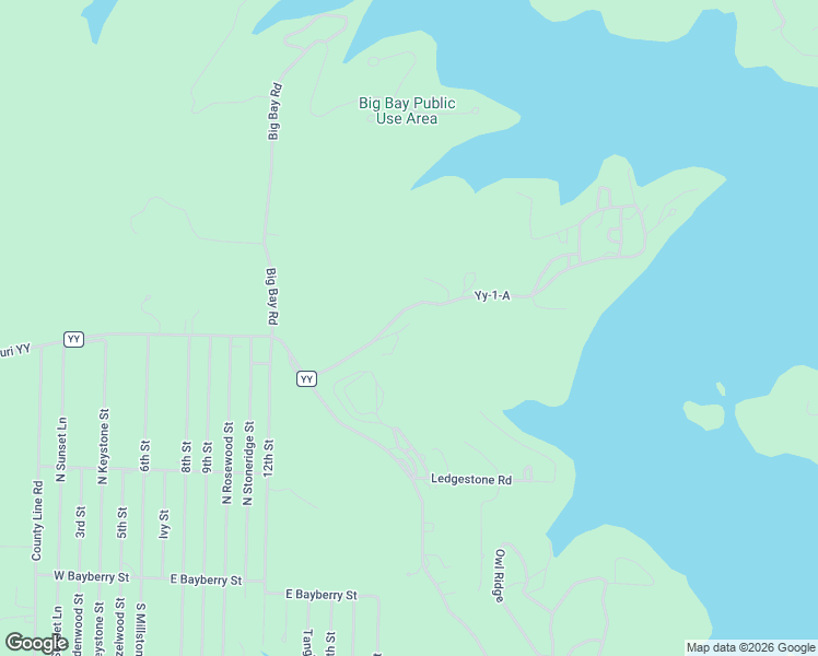 map of restaurants, bars, coffee shops, grocery stores, and more near 31-67 Woodcliff Rd in Shell Knob
