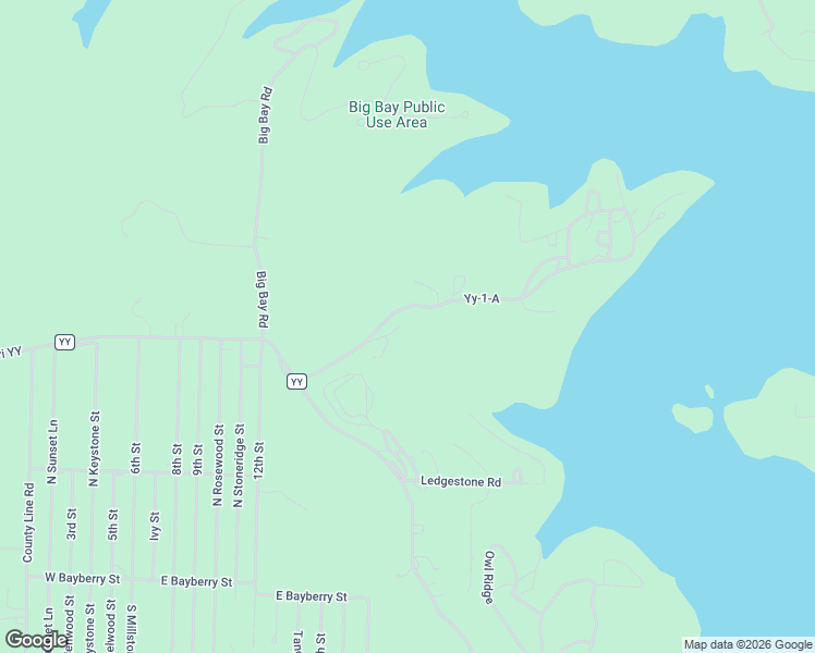 map of restaurants, bars, coffee shops, grocery stores, and more near 31-67 Woodcliff Rd in Shell Knob