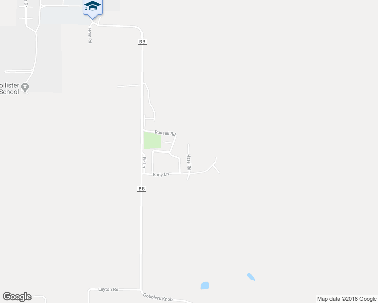map of restaurants, bars, coffee shops, grocery stores, and more near 165 Hazel Road in Hollister