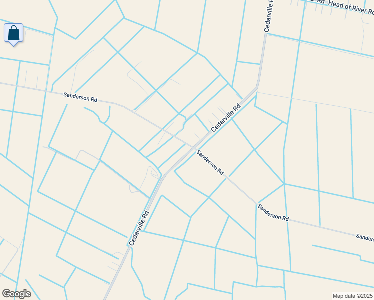 map of restaurants, bars, coffee shops, grocery stores, and more near 1324 Sanderson Road in Chesapeake