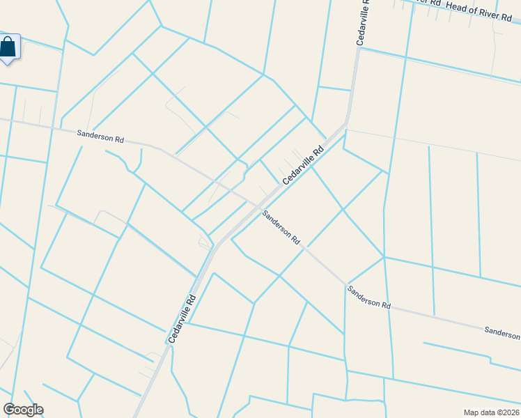 map of restaurants, bars, coffee shops, grocery stores, and more near 1400 Sanderson Road in Chesapeake