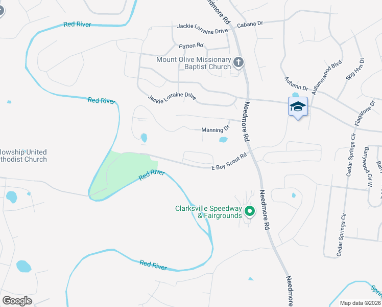 map of restaurants, bars, coffee shops, grocery stores, and more near 1988 Keeper Court in Clarksville