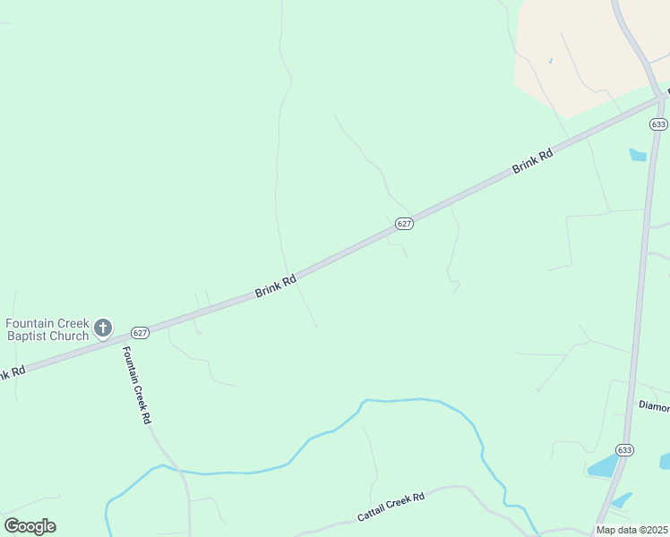 map of restaurants, bars, coffee shops, grocery stores, and more near 7402 Brink Road in Emporia