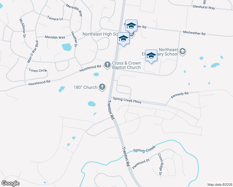map of restaurants, bars, coffee shops, grocery stores, and more near 1328 Golden Eagle Way in Clarksville