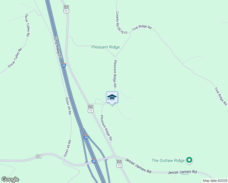 map of restaurants, bars, coffee shops, grocery stores, and more near 110 Pleasant Ridge Road in Anderson