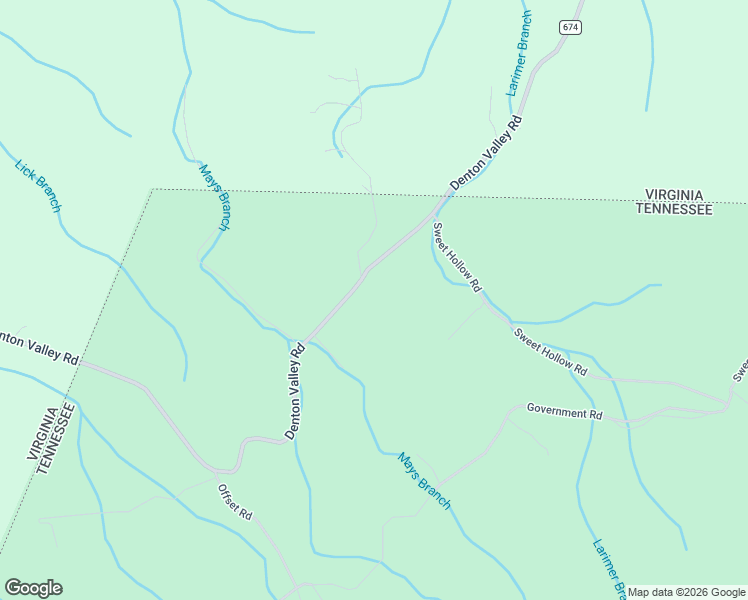 map of restaurants, bars, coffee shops, grocery stores, and more near 501 Denton Valley Road in Bristol