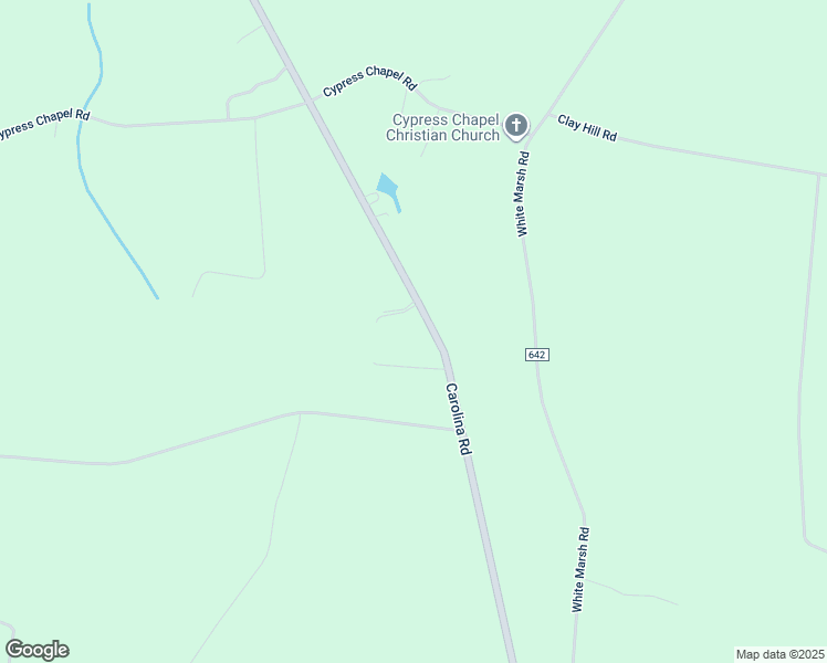 map of restaurants, bars, coffee shops, grocery stores, and more near 3769 Carolina Road in Suffolk