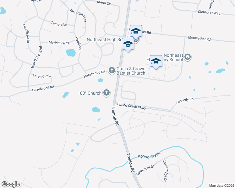 map of restaurants, bars, coffee shops, grocery stores, and more near 1328 Golden Eagle Way in Clarksville