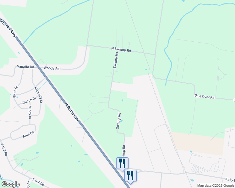 map of restaurants, bars, coffee shops, grocery stores, and more near 1150 Swamp Rd in Portland