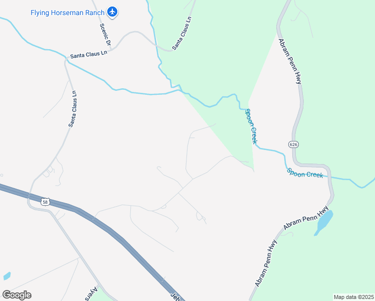 map of restaurants, bars, coffee shops, grocery stores, and more near Bill Doss Lane in Patrick Springs