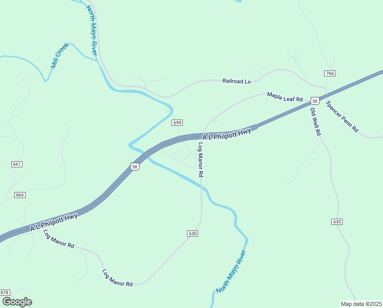 map of restaurants, bars, coffee shops, grocery stores, and more near 1 New Well Drive in Spencer