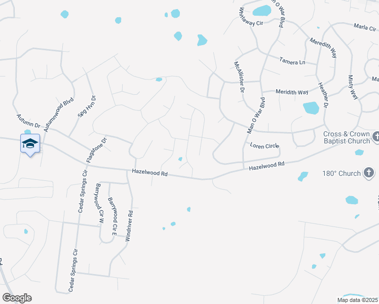 map of restaurants, bars, coffee shops, grocery stores, and more near 1333 Harmon Lane in Clarksville