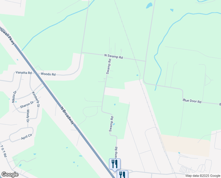 map of restaurants, bars, coffee shops, grocery stores, and more near 1150 Swamp Road in Portland