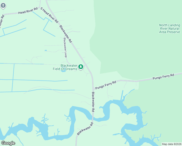 map of restaurants, bars, coffee shops, grocery stores, and more near 5498 Blackwater Road in Virginia Beach