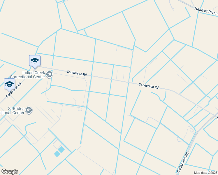 map of restaurants, bars, coffee shops, grocery stores, and more near 1023 Sanderson Road in Chesapeake