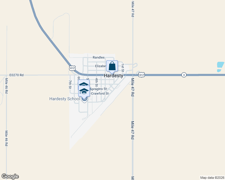 map of restaurants, bars, coffee shops, grocery stores, and more near 202 Broadway in Hardesty