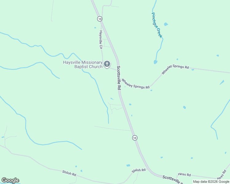 map of restaurants, bars, coffee shops, grocery stores, and more near 7559 Scottsville Road in Lafayette