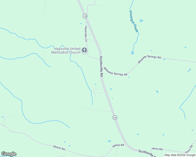 map of restaurants, bars, coffee shops, grocery stores, and more near 7559 Scottsville Road in Lafayette