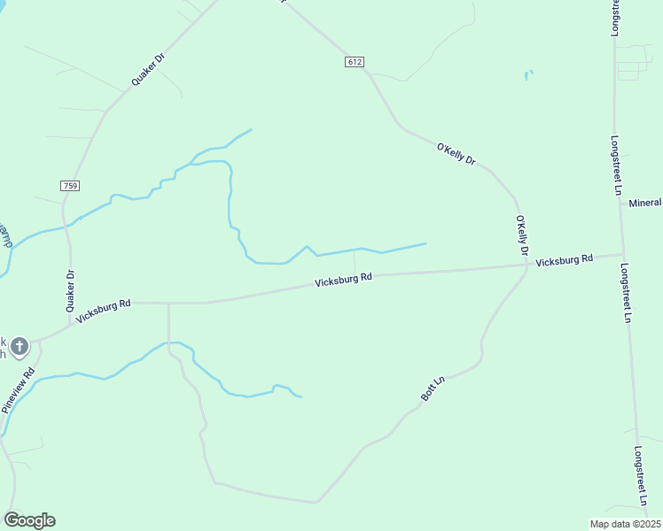 map of restaurants, bars, coffee shops, grocery stores, and more near 4075 Vicksburg Road in Suffolk