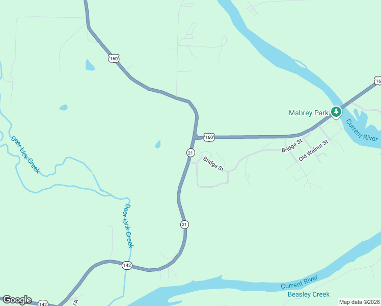 map of restaurants, bars, coffee shops, grocery stores, and more near 1 Missouri 21 in Doniphan