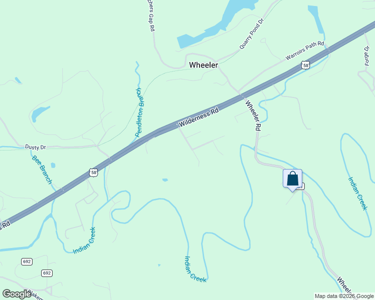map of restaurants, bars, coffee shops, grocery stores, and more near Pink Dogwood Drive in Ewing
