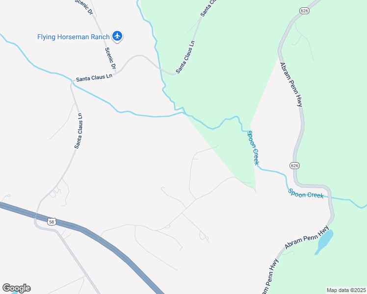map of restaurants, bars, coffee shops, grocery stores, and more near Bill Doss Lane in Patrick Springs