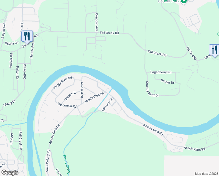 map of restaurants, bars, coffee shops, grocery stores, and more near 1800 Acacia Club Road in Hollister