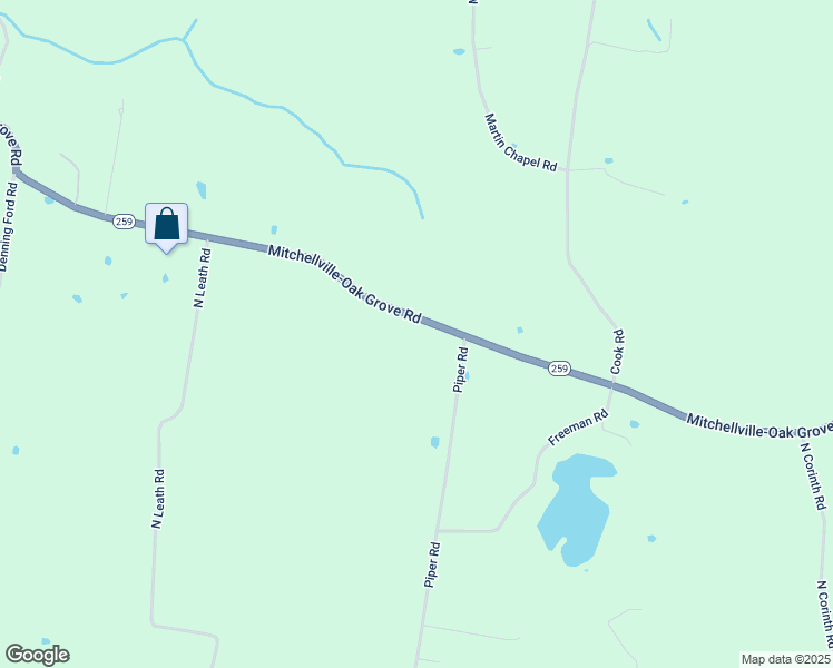 map of restaurants, bars, coffee shops, grocery stores, and more near 1794 Tennessee 259 in Portland