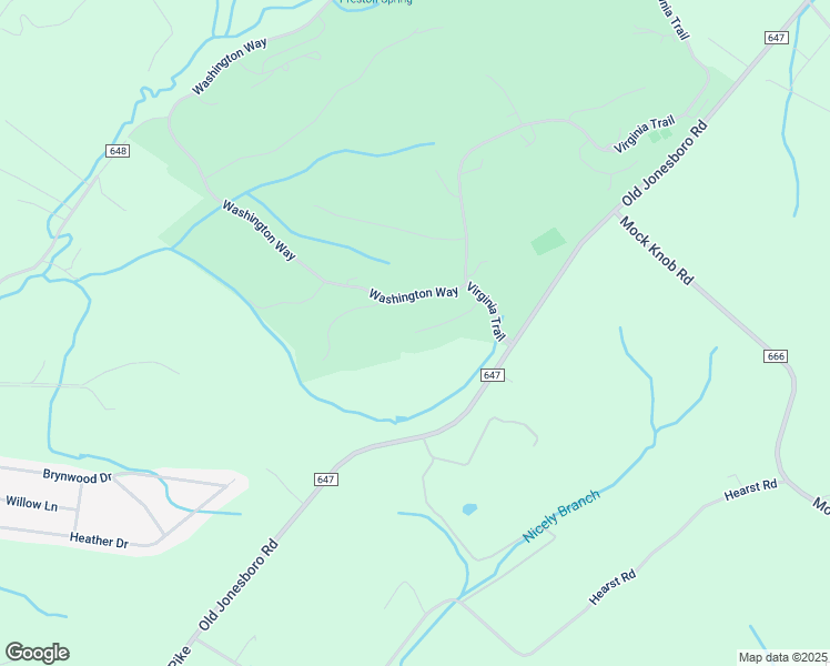 map of restaurants, bars, coffee shops, grocery stores, and more near 15199 Stonewall Ridge in Bristol