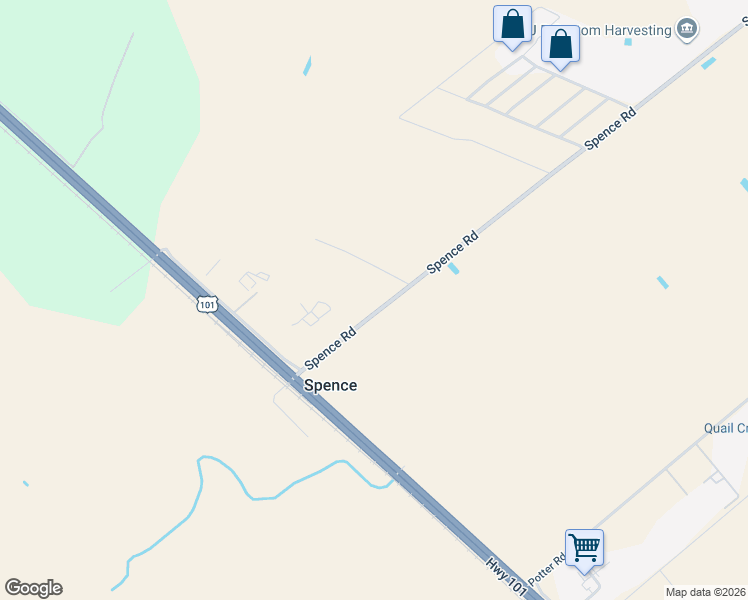 map of restaurants, bars, coffee shops, grocery stores, and more near 20864a Spence Road in Salinas