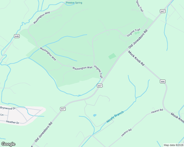 map of restaurants, bars, coffee shops, grocery stores, and more near 15127 Stonewall Ridge in Bristol