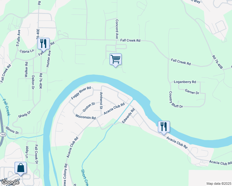 map of restaurants, bars, coffee shops, grocery stores, and more near 245 River Point Road in Hollister